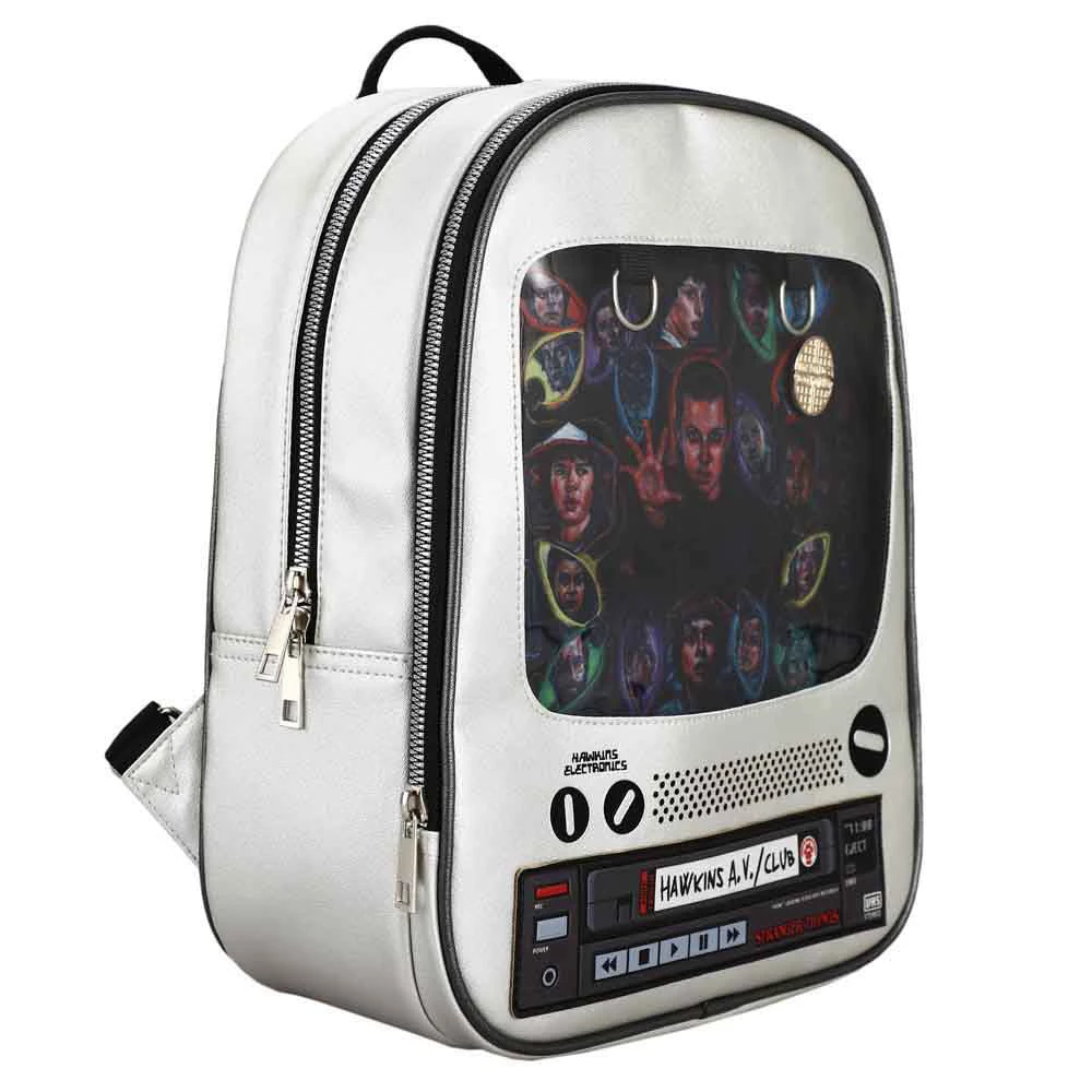 Bioworld Stranger Things Retro TV ITA Mini Backpack 3 Bioworld Stranger Things Retro TV ITA Mini Backpack