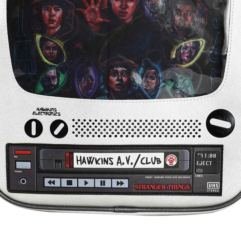Bioworld Stranger Things Retro TV ITA Mini Backpack 7 Bioworld Stranger Things Retro TV ITA Mini Backpack