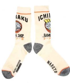 Bioworld Naruto Ichiraku Ramen 3 Pair Crew Box Set