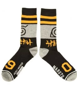 Bioworld Naruto Ichiraku Ramen 3 Pair Crew Box Set