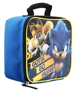 Bioworld Sonic The Hedgehog 2 Gotta Go Faster Lunch Tote