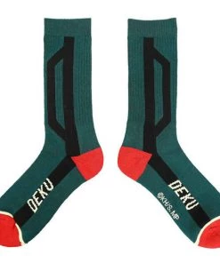 Bioworld My Hero Academia Deku, Bakugo & All Might 3 Pair Crew Socks 9 Bioworld My Hero Academia Deku, Bakugo & All Might 3 Pair Crew Socks