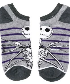 Bioworld The Nightmare Before Christmas 5 Pair Ankle Socks