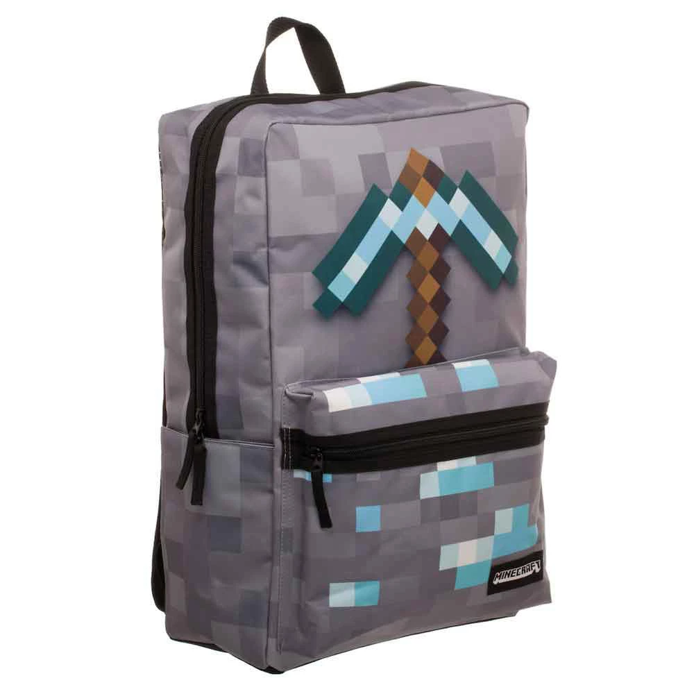 Bioworld Minecraft AXE Patch Laptop Backpack 4 Bioworld Minecraft AXE Patch Laptop Backpack