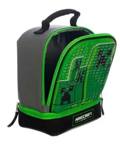 Bioworld Minecraft Creeper Insulated Lunch Tote