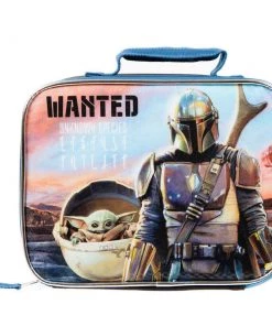 Bioworld Star Wars The Mandalorian Unknown Species Insulated Lunch Tote