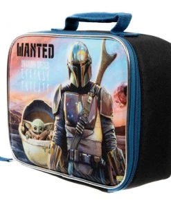 Bioworld Star Wars The Mandalorian Unknown Species Insulated Lunch Tote 10 Bioworld Star Wars The Mandalorian Unknown Species Insulated Lunch Tote