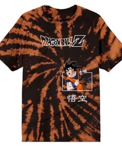 Bioworld Dragon Ball Z Goku Tie Dye Unisex T-shirt
