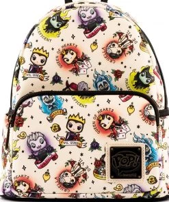 Loungefly Disney POP! Villains Tattoo Art Mini-Backpack
