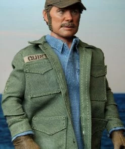 NECA Movies Jaws- Quint 8” Clothed Action Figure