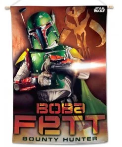Wincraft Star Wars Boba Fett Original Trilogy Vertical Flag 28" X 40"