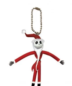 Bioworld Disney Nightmare Before Christmas Jack Santa Figure Keychain