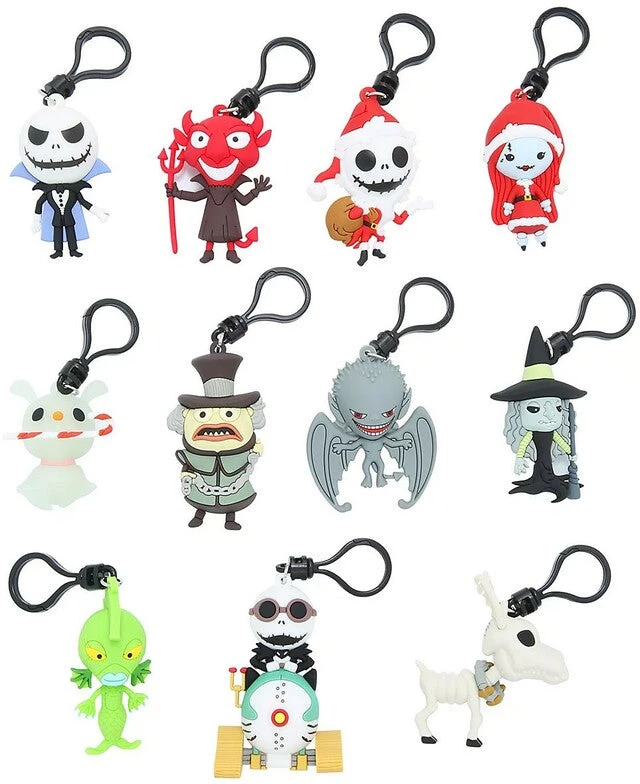 Monogram The Nightmare Before Christmas Nightmare Before Christmas Series 5 - 3D Foam Bag Clip In Blind Bag 4 Monogram The Nightmare Before Christmas Nightmare Before Christmas Series 5 - 3D Foam Bag Clip In Blind Bag