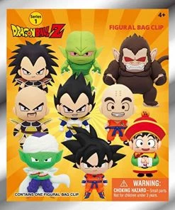 Monogram Animation Dragon Ball Z Series 1 - 3D Foam Bag Clip In Blind Bag, Multi Color
