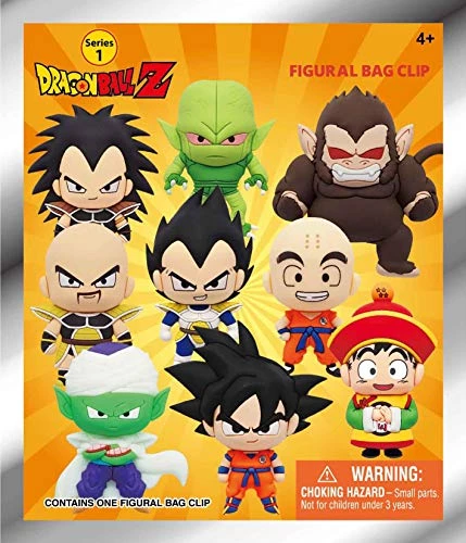 Monogram Animation Dragon Ball Z Series 1 - 3D Foam Bag Clip In Blind Bag, Multi Color 3 Monogram Animation Dragon Ball Z Series 1 - 3D Foam Bag Clip In Blind Bag, Multi Color