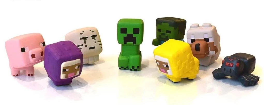U.C.C. Distributing Minecraft Squishme Blind Bag Series 1 Stress Relief Figure Video Games 5 U.C.C. Distributing Minecraft Squishme Blind Bag Series 1 Stress Relief Figure Video Games
