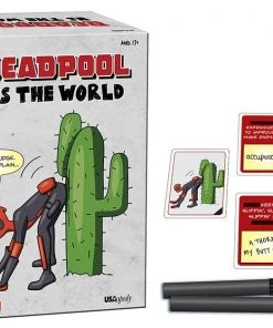 USAopoly Deadpool Vs The World Party Card Game