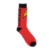 Bioworld Movies Star Trek Red Engineer Crew Socks 2 Bioworld Movies Star Trek Red Engineer Crew Socks