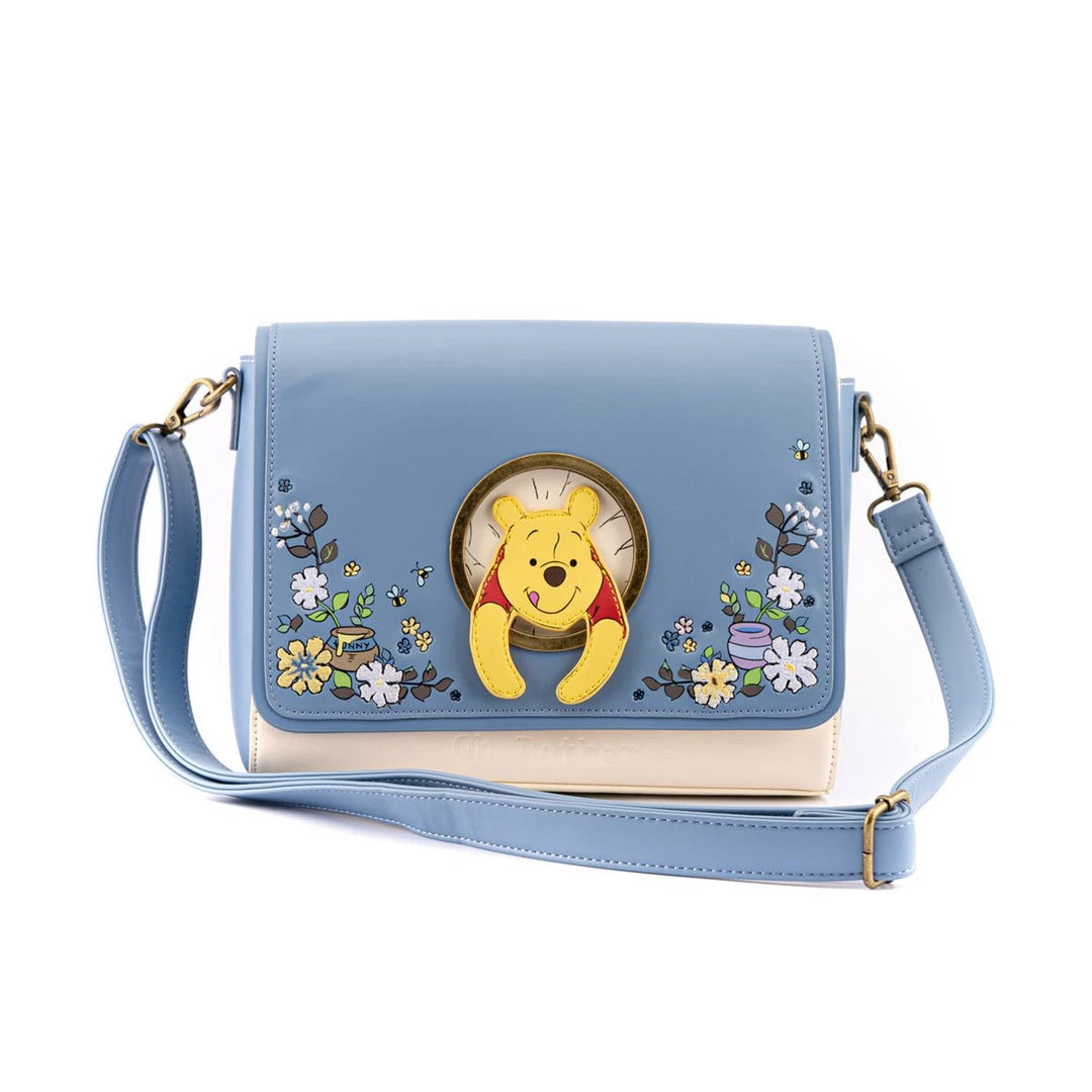 Loungefly Winnie The Pooh 95th Anniversary Celebration Peek-a-Pooh Crossbody Purse 3 Loungefly Winnie The Pooh 95th Anniversary Celebration Peek-a-Pooh Crossbody Purse
