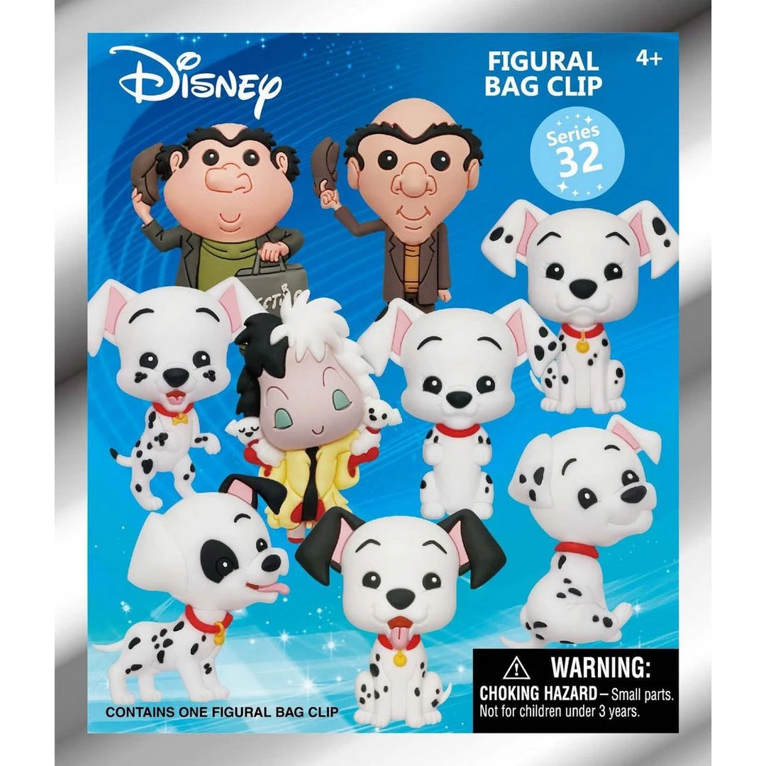 Monogram Disney 101 Dalmatians 3D Bag Clip Blind Bag 3 Monogram Disney 101 Dalmatians 3D Bag Clip Blind Bag