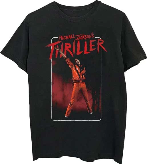 Merch Traffic Michael Jackson Thriller Arm Up Black T-shirt 3 Merch Traffic Michael Jackson Thriller Arm Up Black T-shirt