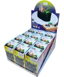 Clever Idiots Inc. Clever Idiots Sushi Cat Key Ring Blind Box Vol 3 Mystery Figures