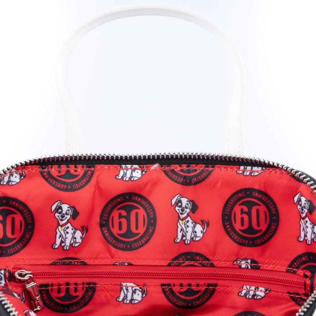 Loungefly 101 Dalmatians 60th Anniversary Patch Cosplay Crossbody Purse 8 Loungefly 101 Dalmatians 60th Anniversary Patch Cosplay Crossbody Purse