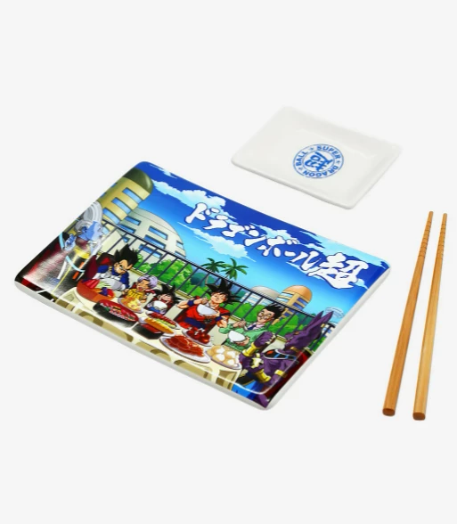 JUST FUNKY Dragon Ball Super Cast Feast Sushi Set With Chopsticks Anime 4 JUST FUNKY Dragon Ball Super Cast Feast Sushi Set With Chopsticks Anime