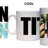 Surreal Entertainment Anime Attack On Titan Heat Color Change Coffee Mug