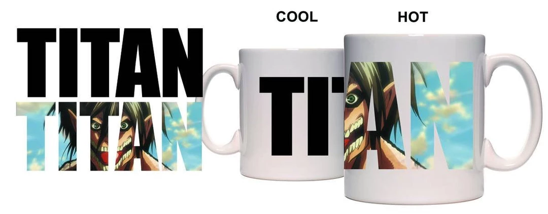 Surreal Entertainment Anime Attack On Titan Heat Color Change Coffee Mug 3 Surreal Entertainment Anime Attack On Titan Heat Color Change Coffee Mug