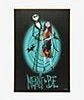 Silver Buffalo THE NIGHTMARE BEFORE CHRISTMAS JACK & SALLY MEANT TO BE WOOD WALL ART