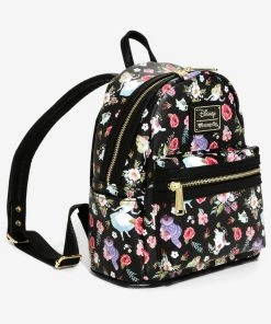 Loungefly Disney Alice In Wonderland Floral Mini Backpack