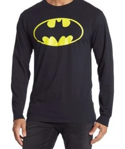 Bioworld DC Batman Graphic Print Long Sleeve T-Shirt DC Comics