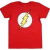 Changes DC COMICS FLASH LOGO RED T-SHIRT
