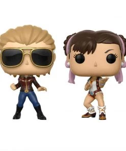 Funko Captain Marvel Vs Chun-Li - Marvel Vs Capcom - POP Heroes Collectible Figure Funko Pops!