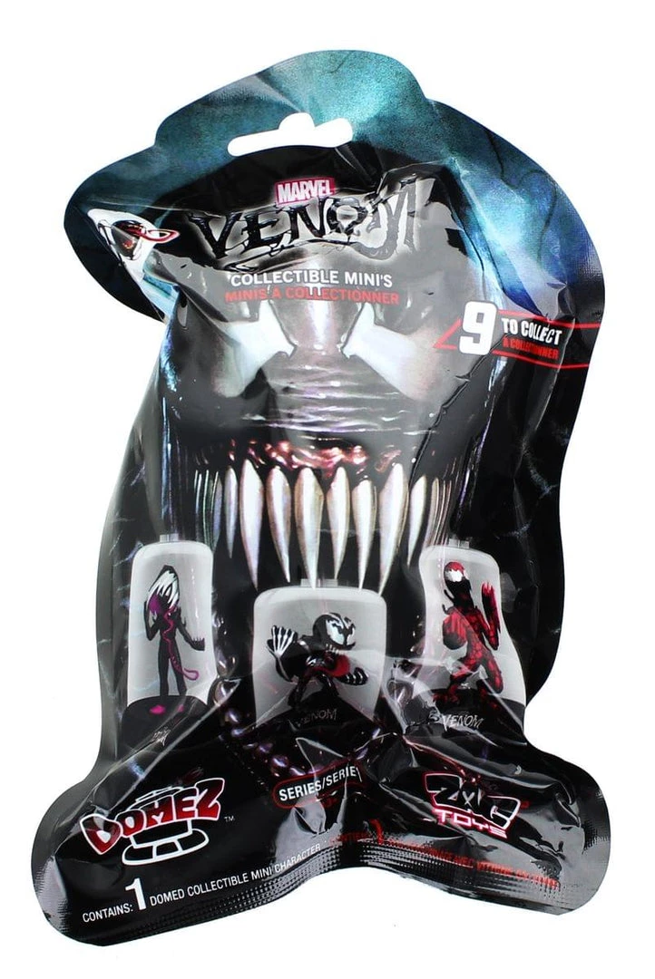 Monogram Marvel Venom Domez Blind Bag Collectible Minis 3 Monogram Marvel Venom Domez Blind Bag Collectible Minis