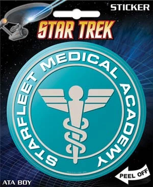 ATA-BOY INC Movies Star Trek Starfleet Medical Die-Cut Sticker 3 ATA-BOY INC Movies Star Trek Starfleet Medical Die-Cut Sticker