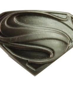 Monogram DC Man Of Steel Movie: S Shield Logo Pewter Lapel Pin DC Comics