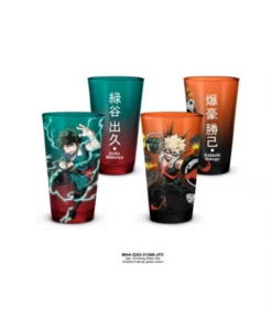 JUST FUNKY My Hero Academia 2 Pack Glass Set