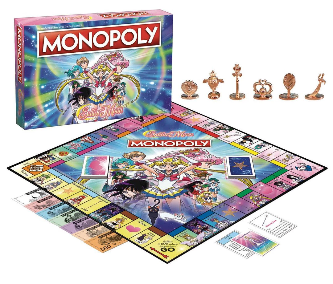 USAopoly Sailor Moon Edition MONOPOLY 3 USAopoly Sailor Moon Edition MONOPOLY