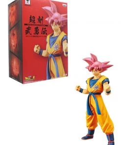 Banpresto Dragon Ball Z Cyokoku Buyuden Collection SSG Son Goku 8.4" Collectible PVC Figure