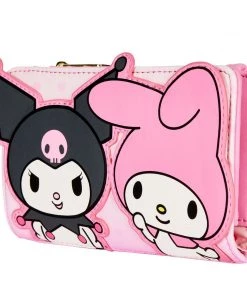 Loungefly Sanrio My Melody And Kuromi Flap Wallet