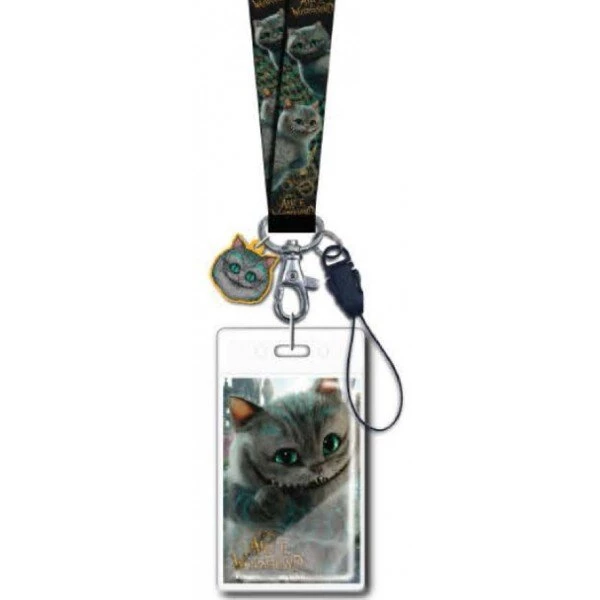 Monogram Disney Cheshire Cat Through The Looking Glass Lanyard 3 Monogram Disney Cheshire Cat Through The Looking Glass Lanyard