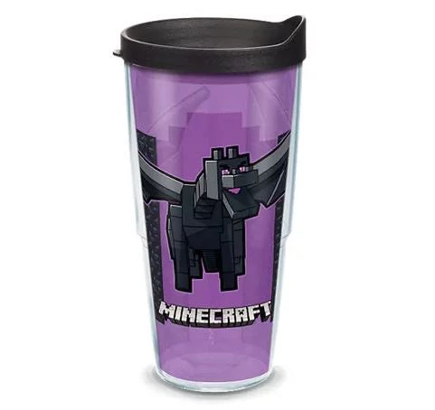 Tervis Minecraft - Ender Dragon Wrap With Travel Lid 4 Tervis Minecraft - Ender Dragon Wrap With Travel Lid
