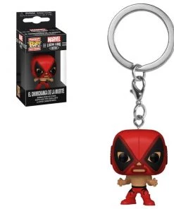 Funko Pop Keychain: Marvel Lucha Libre- Deadpool