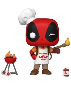Funko POP Marvel: Deadpool 30th- Backyard Griller Deadpool Funko Pops!