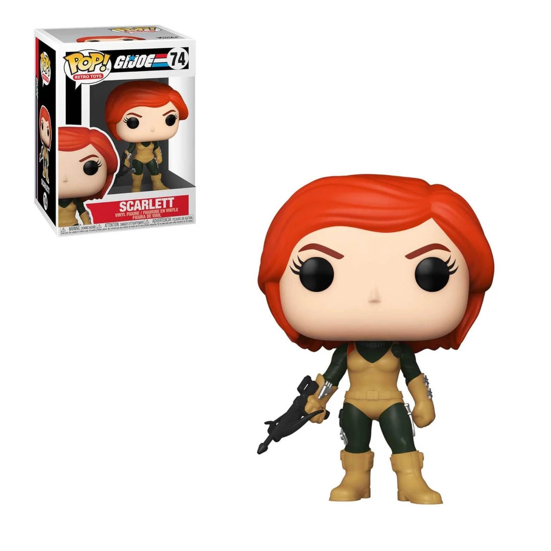 Funko POP Vinyl: G.I. Joe- Scarlett 3 Funko POP Vinyl: G.I. Joe- Scarlett