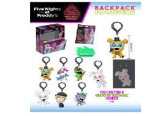 U.C.C. Distributing Five Nights At Freddy's Security Breach Hangers Mystery Pack 3 U.C.C. Distributing Five Nights At Freddy's Security Breach Hangers Mystery Pack