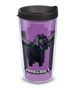 Tervis Minecraft - Ender Dragon Wrap With Travel Lid