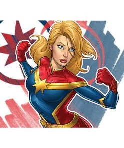 Marvel: Captain Marvel 16 Oz. Tervis Tumbler 5 Marvel: Captain Marvel 16 Oz. Tervis Tumbler